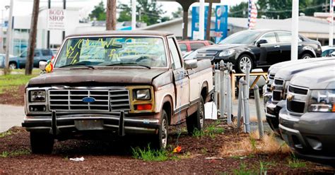 Clunker Deals Old Ford Pickups For New Ones