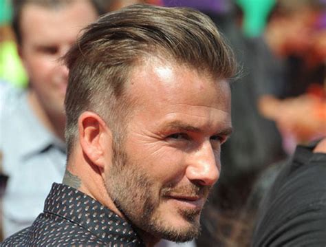 David Beckham Cortes De Cabelo E Estilo New Old Man Nom Blog