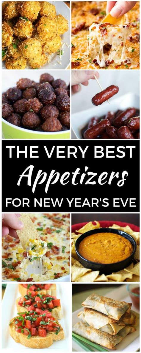 My mom is jewish and my dad lapsed catholic, but my parents wanted my brother and i to experience the best. The Very Best Appetizers for New Year's Eve