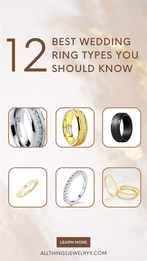 12 Best Wedding Ring Types You Should Know