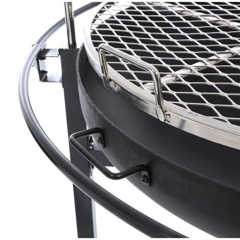 Rivergrille Cowboy 31 In Charcoal Grill And Fire Pit 91075415318 Ebay