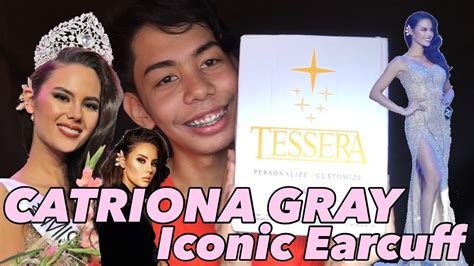 Ang three stars and the sun by tessera jewelry. CATRIONA GRAY ICONIC EARCUFF by Tessera Jewelry (UNBOXING) | JM Laylo - YouTube