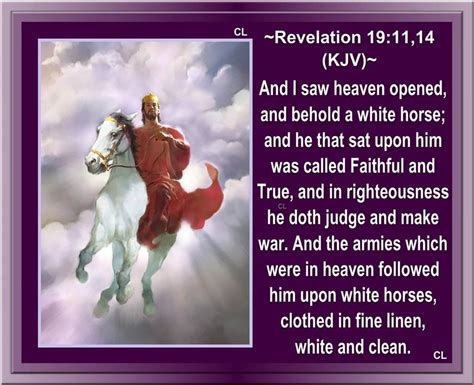Revelation 1911 14 Revelation 19 11 Revelation Encouragement