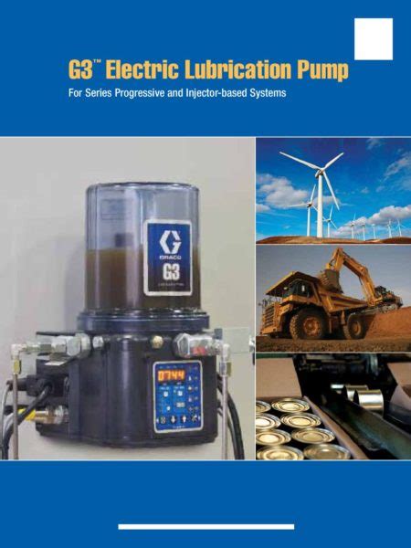 Graco Brochure G3 Electric Pumps 340574enap C Auto Lube Services Inc