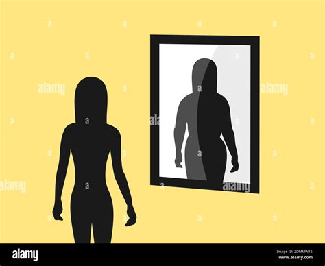 Anorexia Nervosa Woman Illustration Fotografías E Imágenes De Alta