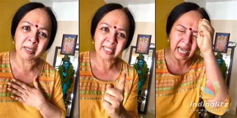 Malayalam actress thara kalyan emotional video after her image circulate. "Don't you have a mother at home?," Thara Kalyan's ...