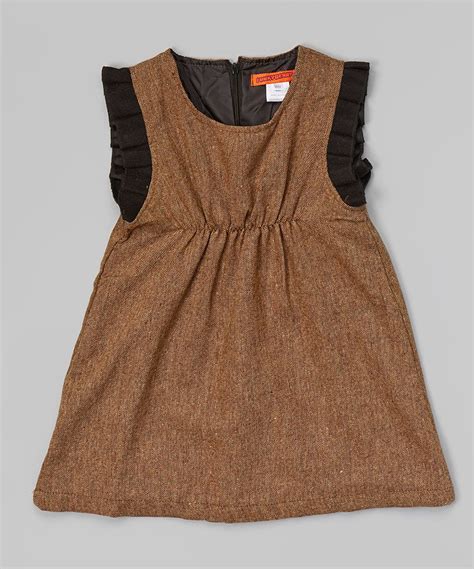 Look What I Found On Zulily Brown And Black Layered Dress Toddler