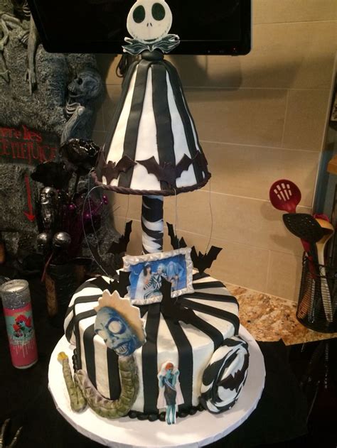 Beetlejuice Cake Halloween Party Cake Party