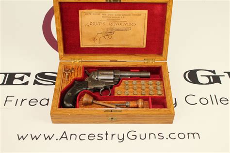 Colt Model 1877 Lightning Double Action 38 Revolver Antique Firearm
