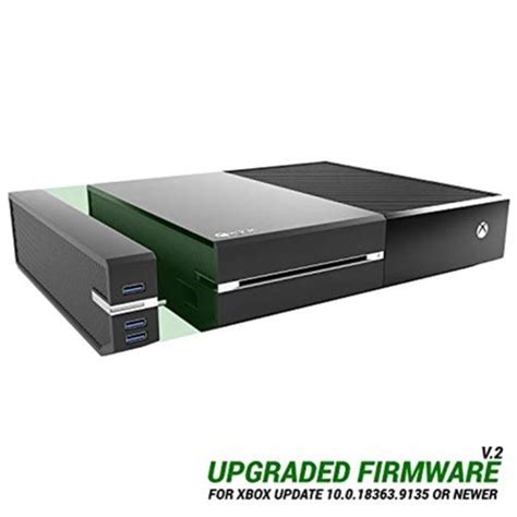 Fd 1tb Sshd Xbox One Hard Drive Upgrade W 3 Usb Ports Black