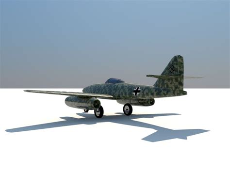 Messerschmitt Me 262 3d Model 20 C4d Free3d