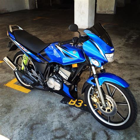 Last stock tinggal hitam putih. Yamaha RXZ Biru Skala | Yamaha rxz, Yamaha rx 135, Yamaha