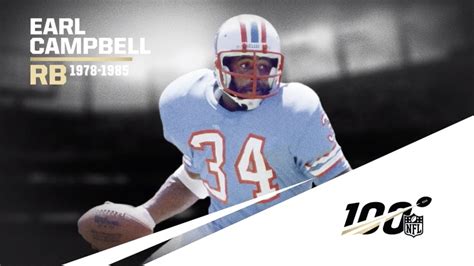 Nfl All Time Team Earl Campbell