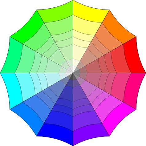 Color Wheel Coloring Page Png Image With Transparent Background Png