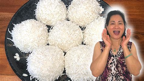 Try Out This Delicious Chinese Coconut And Peanut Mochi Recipe Youtube