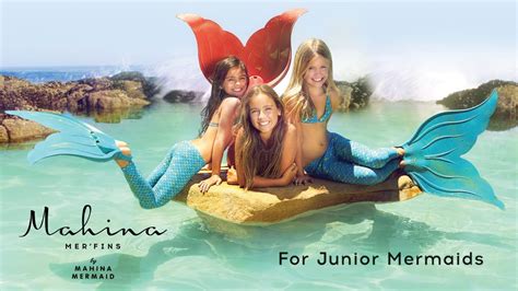 Mahina Merfins Junior By Mahina Mermaid Commercial Youtube
