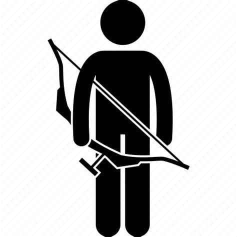 Archer Archery Bow Man People Person Icon Download On Iconfinder