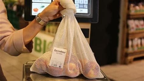 Spains Carrefour Supermarkets Replace Plastic With Cotton Mesh Bags