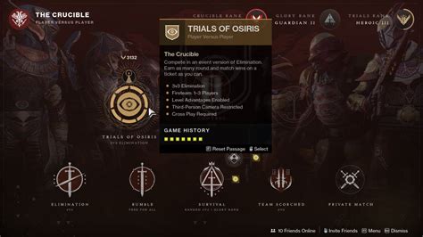 How To Unlock Trials Of Osiris Destiny 2 Youtube