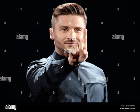 stockholm sweden 10th may 2016 russia s sergey lazarev performs the song you are the only