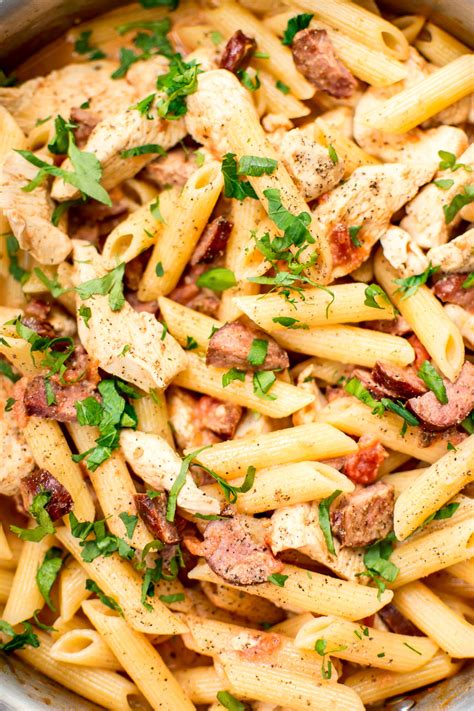 Good quality chorizo is really important for this pasta dish so do try and get the best you can lay your hands on. Chicken and Chorizo Pasta • Salt & Lavender