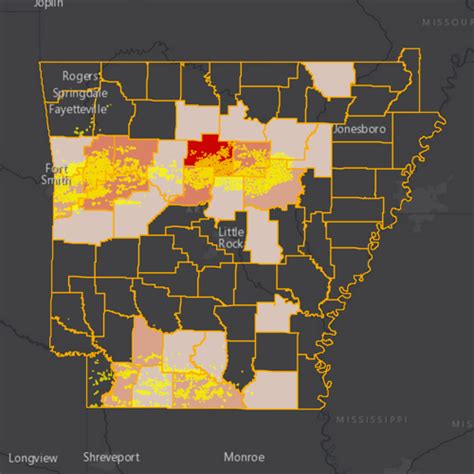 Arkansas The Oil And Gas Threat Map