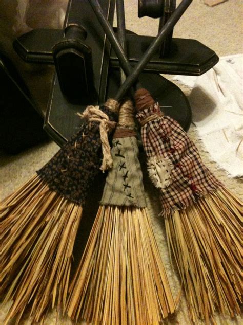 My Primitive Brooms I Made Going To Make Some Different One To Easy