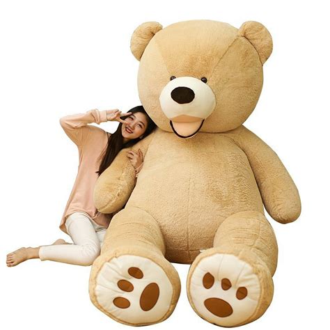 100cm 260cm America Bear Stuffed Animal Teddy Bear Cover Plush Soft Toy