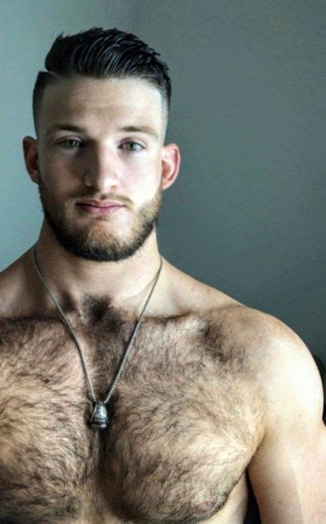Handsome And Hairy Men A Captivating Photography Collection