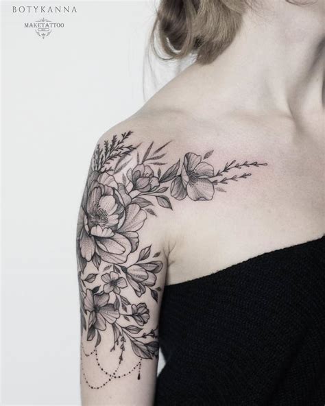 24 Gorgeous Botanical Tattoos By Anna Botyk Page 2 Of 2