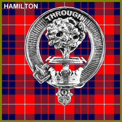 Hamilton Clan Crest Scottish Cap Badge Cb02 Etsy Scottish Clans