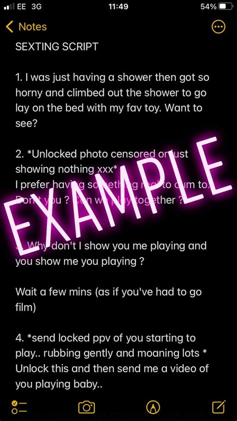 Sexting Joi Scripts Tips And Examples Etsy
