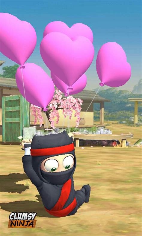 I Am Starting To Play This Game Called Clumsy Ninja It Very Funny And