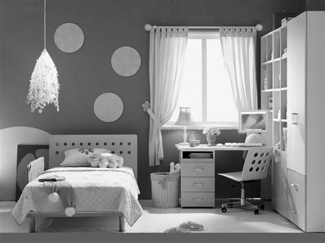 Elegant And Warm Teen Grey Bedroom Designs