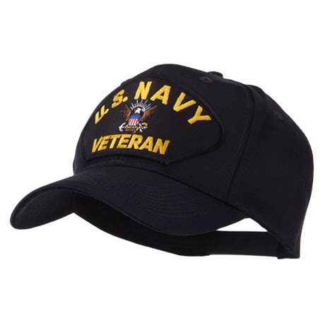 Veteran Military Large Patch Cap Us Navy Cc11fitsjxf Hats For Men