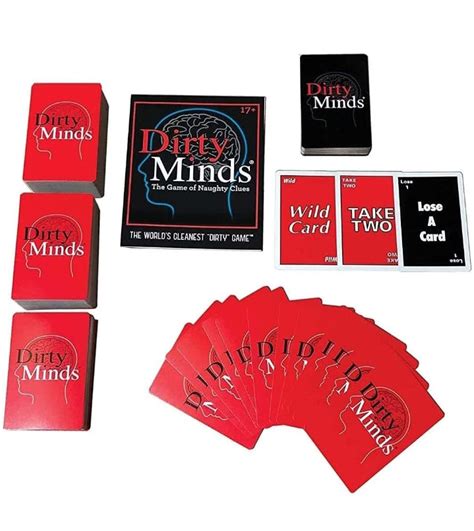 Dirty Minds Card Game Adult Adventure