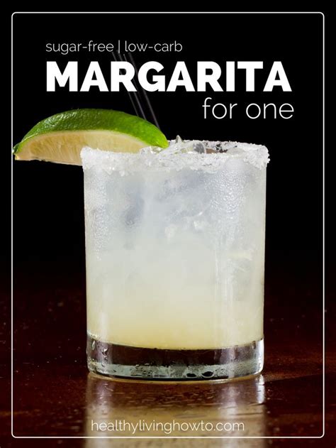 Cocktails, beer, and wine can be high in carbohydrates and sugar. Keto Margarita for One | Low carb cocktails, Keto ...