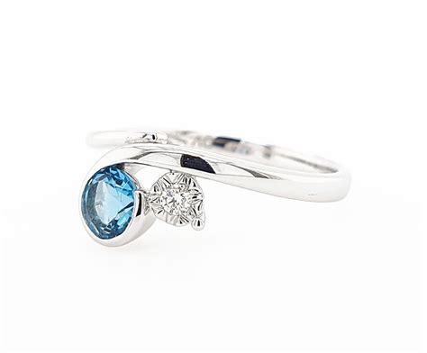 Coloured Gemstone Dress Ring A4905 Waterdale Jewellery