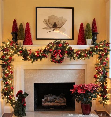 Tips For Creating A Beautiful Christmas Mantel With Images