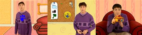 Pin By GabeWithGlasses On Blue S Clues Season JOE S VERSION MY VERSION Blues Clues Joe