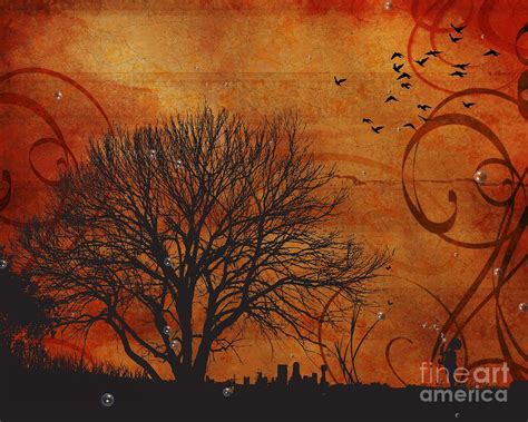 Mystical Tree Ii Digital Art By Deborah Willow Fine Art America