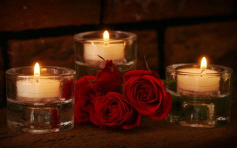 Romantic Roses And Candles Romantic Candles Candles Crafts