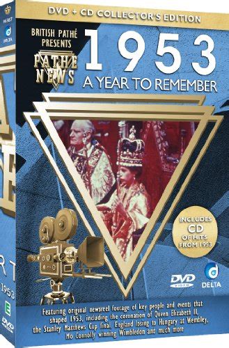 British Pathé News 1953 A Year To Remember Dvd And Cd Edition 65th