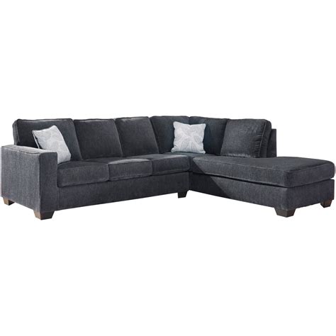 Sleeper sofas are great when you're short on space but don't want to sacrifice accommodating guests. Riles Right Chaise Sectional | Living Rooms | Slumberland ...