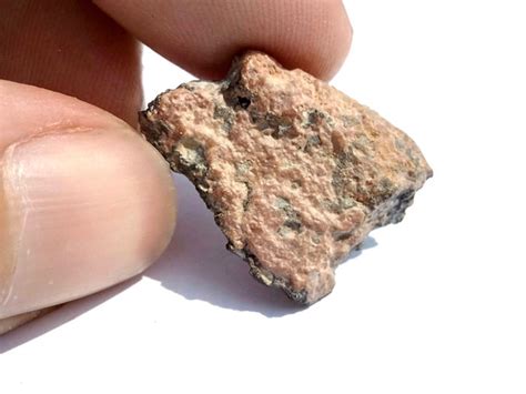 Lunar Meteorite Feldspathic Regolith Breccia Rock From The Moon 34