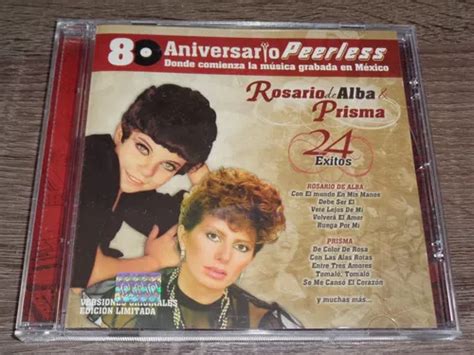 Rosario De Alba And Prisma 24 Éxitos 80 Aniversario Peerless Meses