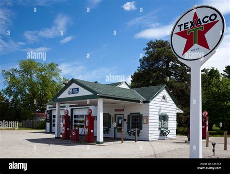 Buy Vintage Texaco Gas Station In Stock