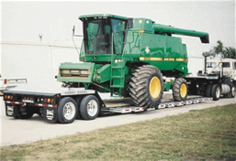 RGN (REMOVABLE GOOSENECK) Hauling Services | Tractor Transport