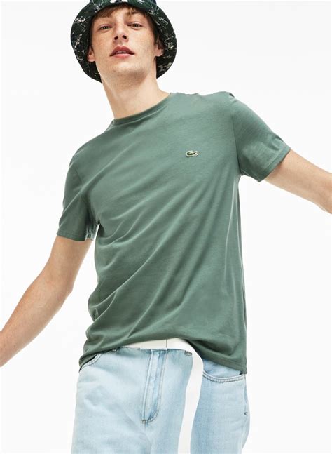 Camiseta Lacoste Verde Compre Agora Dafiti Brasil