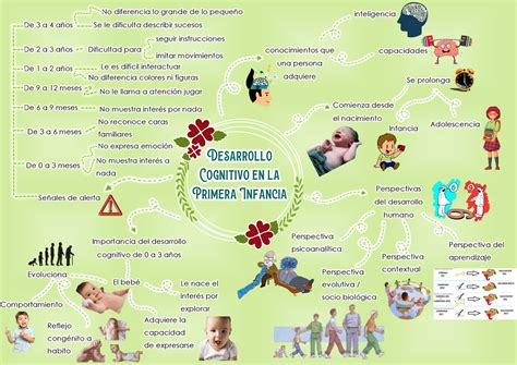 Mapa Mental S09 Desarrollo Cognitivo En La Primera Infancia